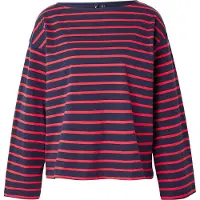 Vero Moda T-shirt 'VMMOLLY' marinblå / röd