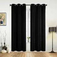 Household supplies MH Enfärgade lavendellila gardiner för sovrum, vardagsrum, draperier, kök, barnrum, fönstergardin, modern heminredning 135W x 92H(cm) x1