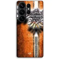 MANIACASE Fodral För Samsung Galaxy S26 Ultra Harley Davidson Motor Örn svart