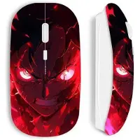 CAPACHEAP Trådlös mus - Maniacase - One Piece - Luffy Gear Art - Vit - Optisk - USB