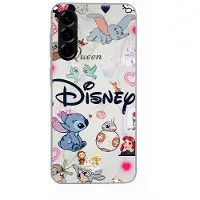 MANIACASE Fodral - - Samsung Galaxy A36 - Silikon - Disney - Mjukt svart