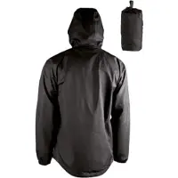 Mil-Tec Regnjacka Quickpack (Färg: Svart, Storlek: XL)