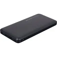 Gembird PB10-02 - Power bank - 10000 mAh - 12 watt - 2 A - 2 utdatakontakter (USB) - svart