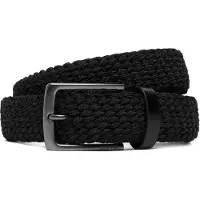 Calvin Klein Braided Logo Tip Belt