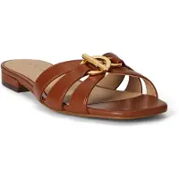 Ralph Lauren Pantolette 'BLAIKE' brun