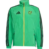 Adidas Sportjacka 'JFF H AN' gul / grön / svart