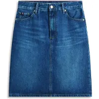 Tommy Hilfiger Mid Rise Straight Denim Pencil Skirt