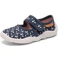 Bisgaard Innerskor - Noos - Maddy - Wild Flower Blue - - 28 - Innerskor