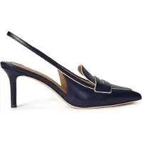 Ralph Lauren Slingback pumps 'KHLOE' marinblå