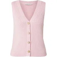 Abercrombie & Fitch Stickad väst rosa
