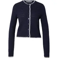 Abercrombie & Fitch Kofta marinblå / vit