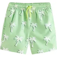 Next Badshorts grön / ljusgrön / vit