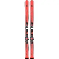 Rossignol - Skidpaket (skidor + bindning) - Nova 14 K + NX12 2027 för UnisexUll - Storlek 163 cm - Röd