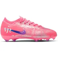 Nike Air Zoom Mercurial Vapor 16 Pro FG Vini Jr. Personal Edition - Röd/Blå Barn - Gräs (FG), storlek 35