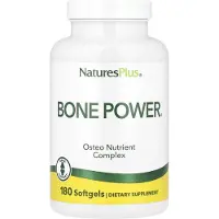 NaturesPlus Benstyrka med Bor, 180 Mjuka kapslar