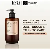 RYO Håravfall Expertvård Parfymschampo Jeju Breeze Träig Musk 585 ml beige