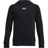 Under Armour Hoodie - Rival Fleece - Svart - - 18-20 år - Hoodie