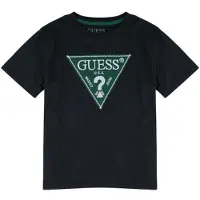 GUESS T-shirts med korta ärmar ORGANIC COTTON JERSEY pojkar - Svart - 8 ans
