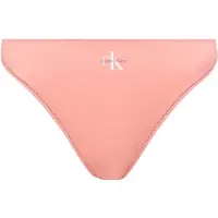 Calvin Klein High Leg Bikini Bottoms CK Monogram