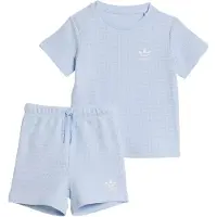 Adidas Originals Waffle T-Shirt/Shorts Set Infant, blå