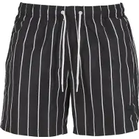 Urban Classics Badshorts svart / vit
