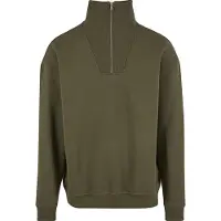 Urban Classics Cut&sew Tröja Med Halv Dragkedja
