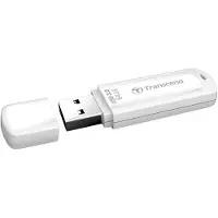 Transcend JetFlash 730 USB-minne 64 GB Vit TS64GJF730 USB 3.2 Gen 1