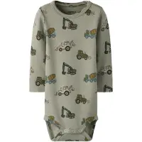 Name it Body L/s - NbmBasilika - Torkad Sage - - 50 - Body L/Ä