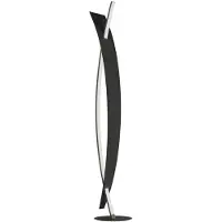 LUCANDE Golvlampa , Marija, dimbara, Svart, Vardagsrum, Metall, Modern