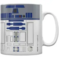 Star Wars R2-D2-mugg (Vit/blågrå/grå)