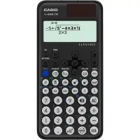 Casio FX-85DE CW, Ficka, Vetenskapsfunktion, 12 siffror, Batteri/solcell, Svart