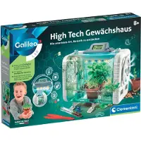 Clementoni 59406 Galileo High Tech Gewächshaus Experiment-box från 8 år