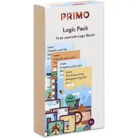 Primo Toys PRIMO021A-DE Cubetto MINT kodning äventyrpaket Logik Utökningsset från 3 år