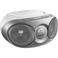 Philips Philips: Boombox CD/FM-radio Silver