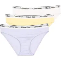 Calvin Klein 3 Pack Girls Bikini Briefs Icon Cotton Stretch