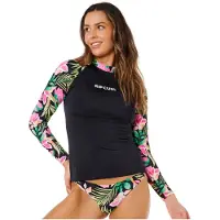 Rip Curl Molokai Floral Insert Långärmad Rash Guard