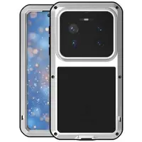 Love Mei Huawei Mate 80 Pro Max Powerful Hybridskal - Silver