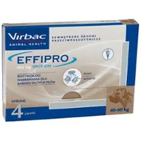 Virbac Effipro Spot-On mot externa parasiter för mycket stora hundar XL - 24 pipetter
