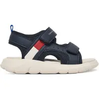 Tommy Hilfiger Sandaler - Uppdrag - Marinblå m. Logo - - 29 - Sandal