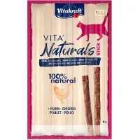 Vitakraft Vita Naturals Stick kyckling kattgodis (4 bitar)