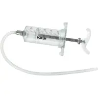 VAR Syringe Med Slang För Gaffelblödning 50ml
