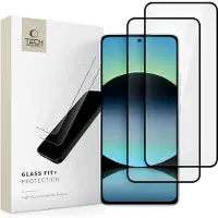 Tech-Protect Xiaomi Redmi Note 14 4G/5G Glass Fit+ skärmskydd av härdat glas - 2 st. - Svart