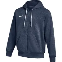 Nike Luvtröja Park 26 Fleece Full Zip - Navy/Vit, storlek Large