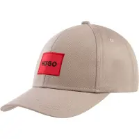 HUGO Keps ljusbrun / röd / svart