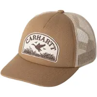 Carhartt WIP Keps 'Take Off' ljusbeige / brun / taupe