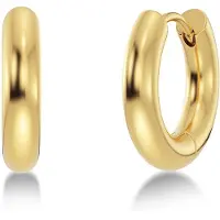 Edblad Chunky hoops guldfärgad 126634
