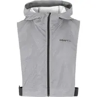Craft Adv Lumen Short Vest Silver Reflective