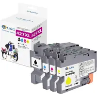 G&G Bläck kombipack Kompatibel Svart, Cyan, Magenta, Gul GP-B427XLBKCMY-4P