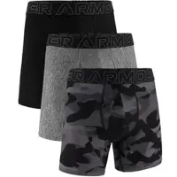 Under Armour Boxershorts M UA Perf Tech Nov 6in - 3pk 1383879-001
