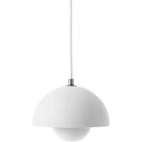 &tradition Taklampa &Tradition, Flowerpot VP10, dimbara, Vit, Vardagsrum, Metall, Design